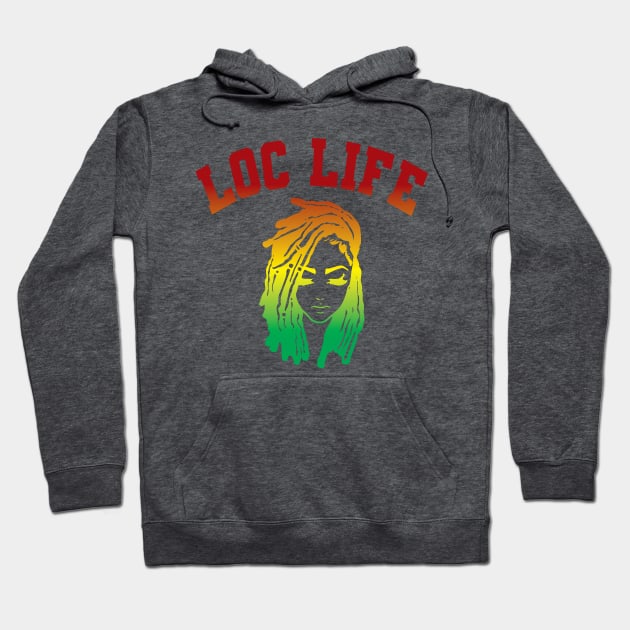 Loc Life Hoodie by For the culture tees